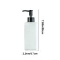 thumbnail image 3 of Black Soap Dispenser, Hand Soap Dispenser Bathroom, 12oz Glass Soap Dispenser with Stainless Steel Pump, Liquid Dish Soap Dispenser for Kitchen, Modern Bathroom/Kitchen Soap Dispenser Set, 3 of 7