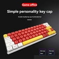 thumbnail image 1 of 137 Keys Keycaps Hot Sublimation PBT Key Cap Fit Laptop PC Game Office Mechanical Keyboard Keycaps, 1 of 5