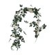 thumbnail image 2 of Guirnalda de Enredaderas de Rosas Artificiales de 180 cm, Decoración Colgante de Flores Falsas con Hojas Verdes para Bodas, Jardines, Uso en Interiores y Exteriores, 2 of 6