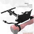 thumbnail image 3 of Hover Kart Go Kart Adjustable Seat Attachment for 6.5" Hover-Board Buggy - Black, 3 of 7