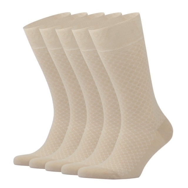 Men's Bamboo Dress Designed Khaki Tan Beige