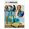 Butterick Pattern Baby's Changing Pad, Neck Support, Carrier and Diaper Bag, 1 Size