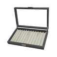 thumbnail image 1 of Estuche de Madera para Bolígrafos con Ventana Transparente, Ideal para Regalo, Oficina, Tienda O Como Caja Organizadora. Perfecto para Familiares, Ami, 1 of 7