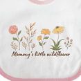 thumbnail image 4 of Inktastic Mommy's Little Wildflower Boys or Girls Baby Bib, 4 of 4