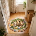 thumbnail image 4 of Custom Easter Bunny Round Rug Personalized 3D Effect Easter Day Carpet Non Washable Bunny Area Rug for Living Room Bedroom Birthday Indoor Home Decor Spring Day, 4 of 7