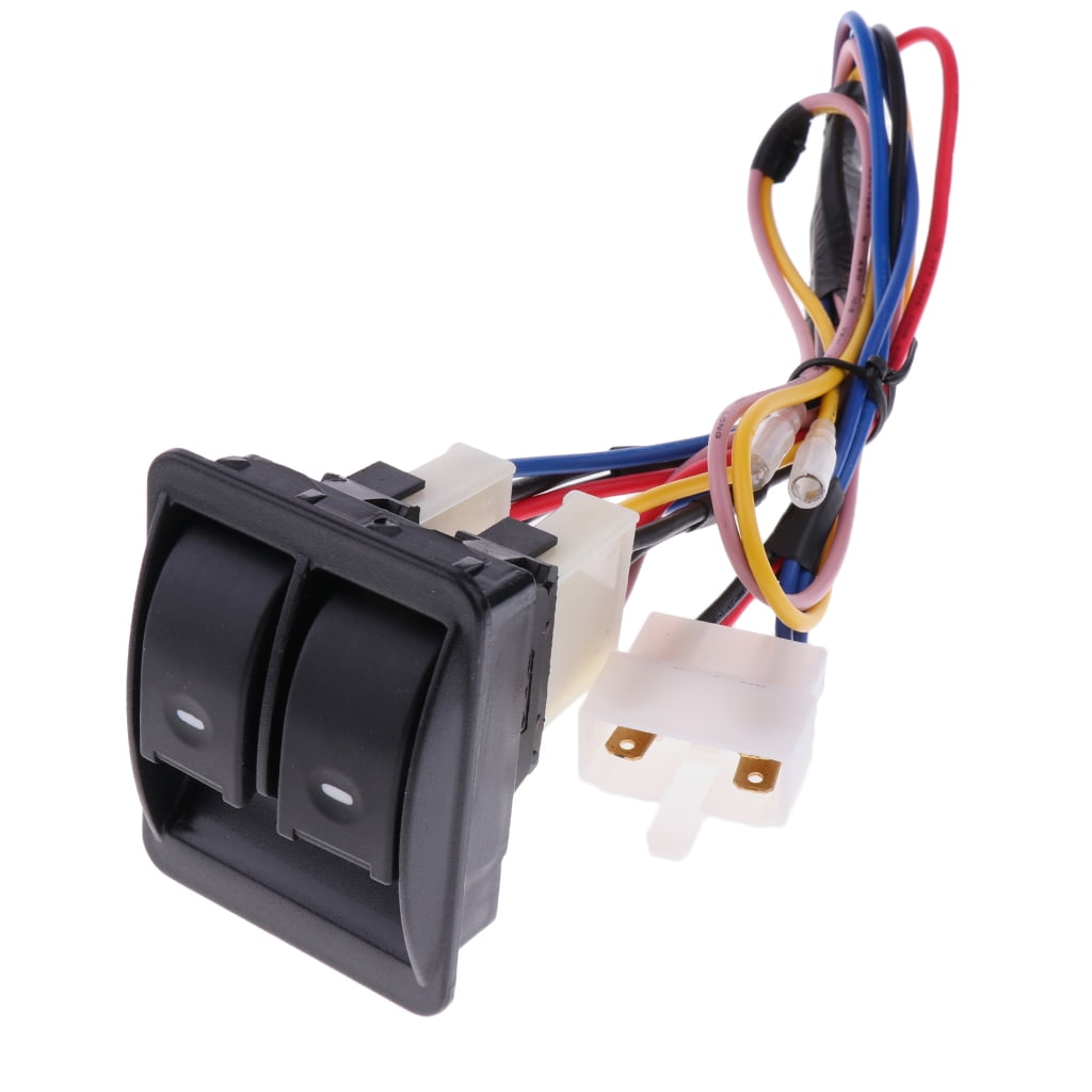 Electric Power Window Glass Lift Switch Button (3 Switches