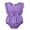 Purple, variant on Actgleam Baby Girl Lace Ruffled Sleeveless Romper Summer Cotton casual Cute Jumpsuit,Purple,12-18M