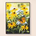 thumbnail image 4 of Diamond Painting Kits for Adults and Kids, Dancing Butterfly Diamond Art Kit, 3D Full Round Drill Gem Painting Craft, Paint by Diamonds for Wall Art 15.7x19.7in(40x50cm), 4 of 10
