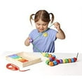 thumbnail image 3 of Melissa & Doug Primary Lacing Beads - Educational Toy With 8 Wooden Beads and 2 Laces, 3 of 5