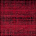 thumbnail image 4 of Safavieh Adirondack Collection ADR116F Tapis Carré Moderne Abstrait Rouge et Noir (6 Pieds Carré), 4 of 4