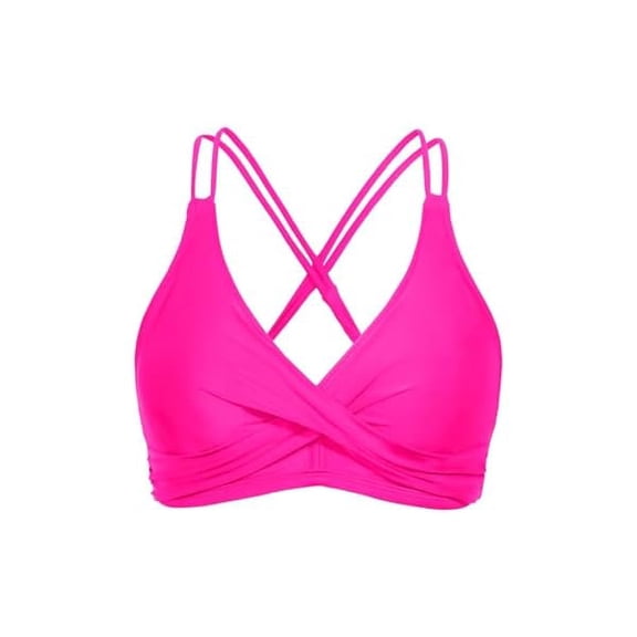 Women's Twist Front Bikini Tops - Push Up Bathing Suit Top Padded Swimsuit Top