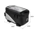 thumbnail image 4 of Bolsa De Bicicleta MTB Bike Bag Front Top Tube Pantalla táctil Funda para teléfono móvil (Negro), 4 of 5