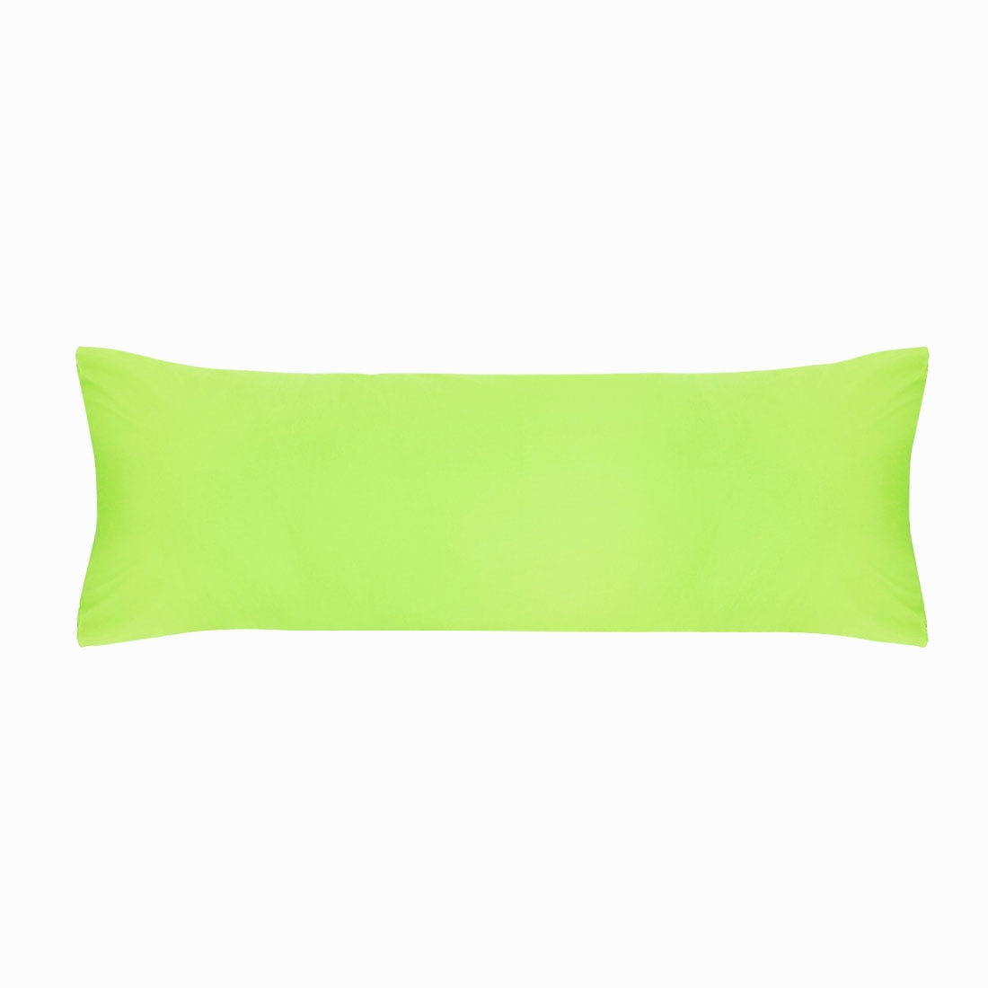 lime green body pillow cover