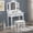 White, variant on Ample Drawer Space / Bedroom Vanity Set for Daily Use