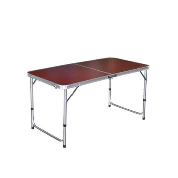 Kole Imports OT058-1 Table Pliante en Bois de Cerisier