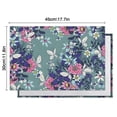 thumbnail image 6 of Pioneer Flower Floral Print Pattern Summer Placemats Table Placemats Set Of 4-Linen Kitchen Washable Placemats Table Mats 12x18 Inch Non-Slip Heat Resistant, 6 of 6