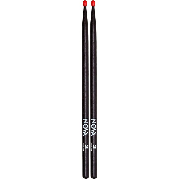 Nova Black Drum Sticks 2BN