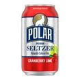 thumbnail image 5 of Polar Zero Calorie Cranberry Lime Sparkling Seltzer Water, 12 fl oz, 8 Pack Cans, 5 of 7