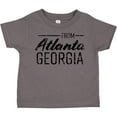 thumbnail image 3 of Inktastic From Atlanta Georgia in Black Distressed Text Boys or Girls Toddler T-Shirt, 3 of 5