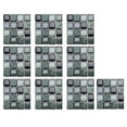 thumbnail image 1 of 10pcs 3d Crystal Tile Stickers Diy Waterproof Self-adhesive Wall Stickers, 1 of 5