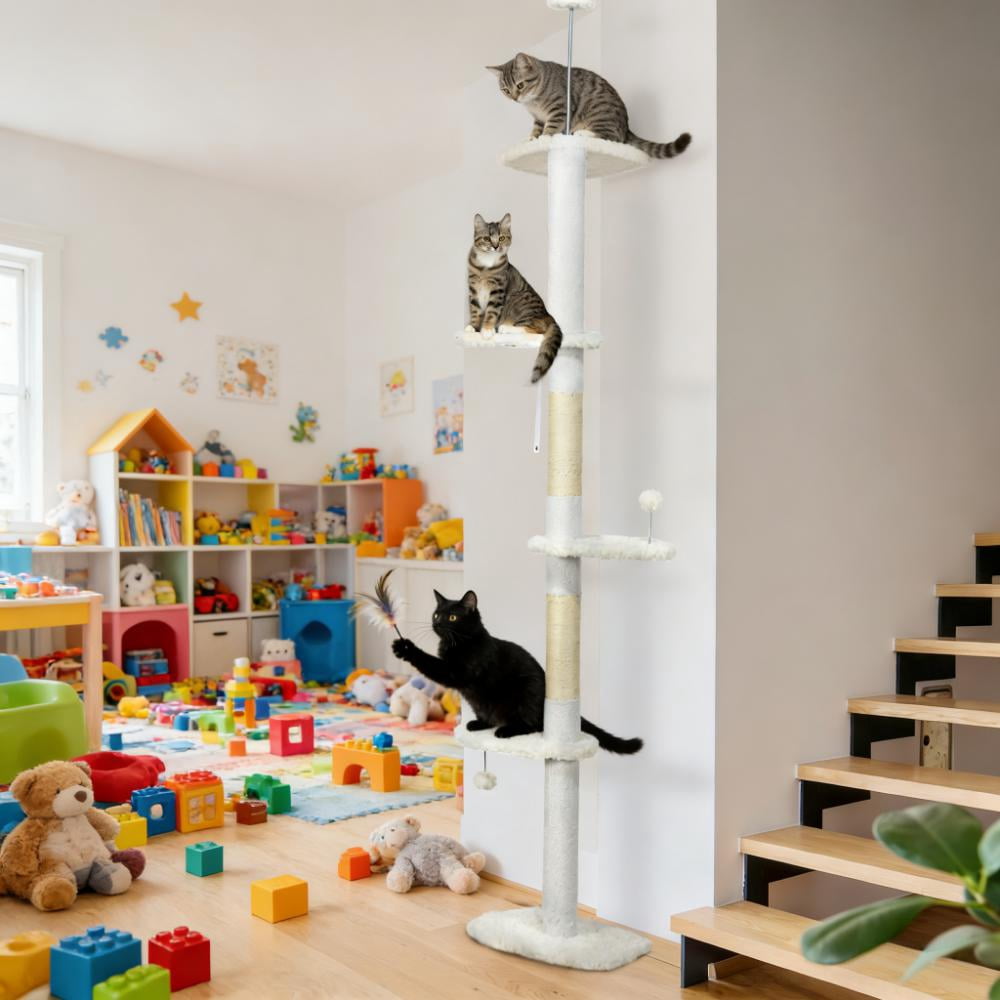Cat Tree, Floor to Ceiling Cat Tree