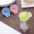 thumbnail image 6 of Ludlz 3Pcs Foldable Funnel Flexible Durable Funnel Easy-to-use Liquid Dispensing Oil Funnel Household Supplies, 6 of 7