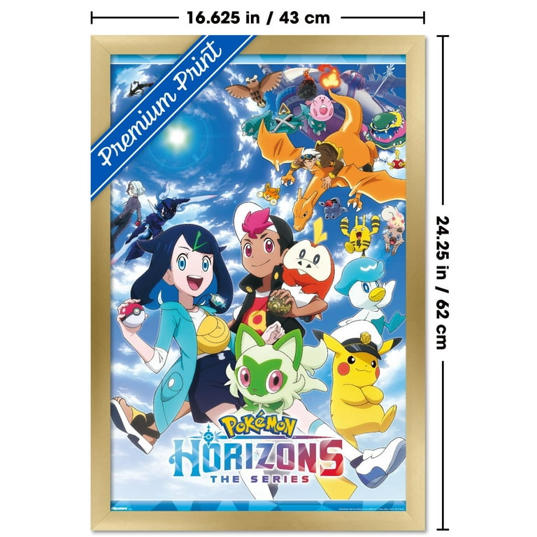 Pokémon Horizons - Key Art Wall Poster, 14.725