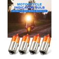 thumbnail image 2 of Lámpara Indicadora en Miniatura Ámbar 12V 21W 4 Piezas Súper Brillante para Automóvil Motocicleta, 2 of 9