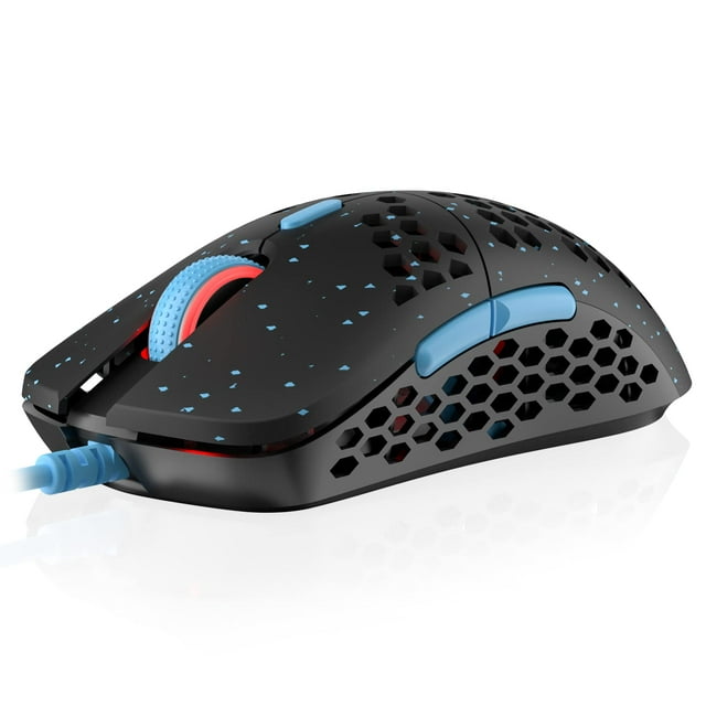 HK Gaming Mira M Ultra Lightweight RGB Gaming Mouse | Honeycomb Shell | 63 Grams | max 12000 cpi | USB Wired | 6 programmable Buttons | On-Board Memory | Anti Slip Grips