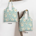 thumbnail image 2 of Vsdgher Floral Daisy Print canvas Tote Bag, Lightweight Cloth Bags, Suitable for shopping, groceries, travel, 2 of 4