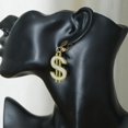 thumbnail image 1 of Los Pendientes Del Dólar De Las Cuelgan Los Accesorios Del Partido De Cosplay Pernos Prisioneros, Hechos Del Plástico BLESIY Pendientes de moda para mujer, 1 of 8