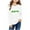 White4, variant on Posijego Toddler Girls Girls St Patrick's Day Shirt Long Sleeve Cotton T-Shirts Clover Graphic Basic Tee Tops