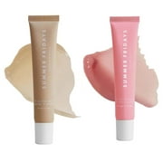 Fuderu Summer Fridays Lip Butter Balm Conditioning Lip and Lip Balm for Instant Shine and Hydration Sheer Tinted Soothing Lip Care 2Pcs, 0.5 oz