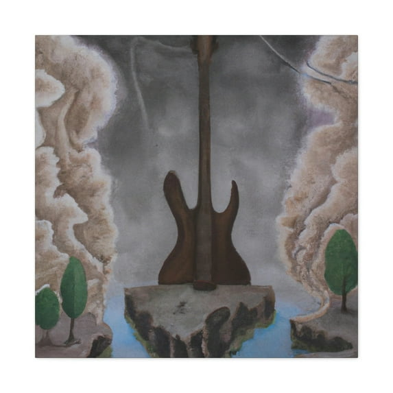 Electric Guitar Symphony. - Canvas