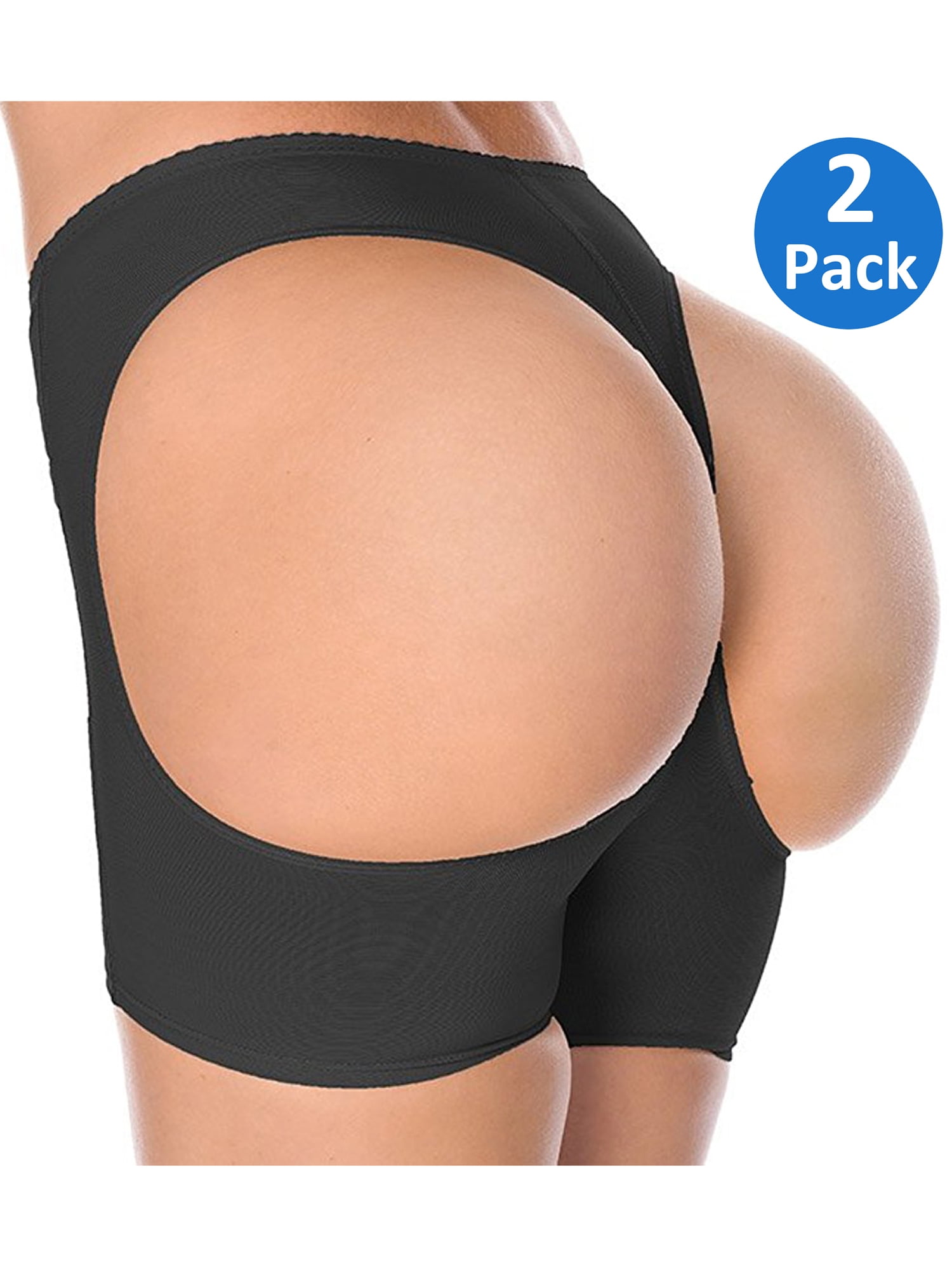 SAYFUT Women's Seamless Padded Shapewear Brief Butt Lifter Hip Enhancer  Control Panties Underwear Body Shaper 