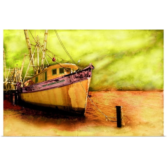 Great BIG Canvas | "Boat VI" Art Print - 30x20