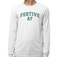 thumbnail image 2 of Arch Festive AF Long Sleeve Shirt Unisex 4X-Large White, 2 of 5