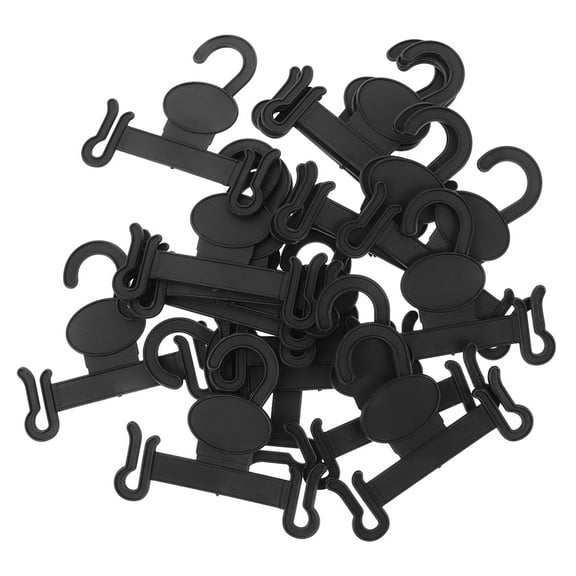 FOMIYES 30Pcs Hanging Shoe Hook for Shop and Home Use with Plastic Material