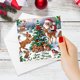 thumbnail image 5 of Tarjetas Navidad Con Pintura Diamantes 6 Uds. Manualidades Navideñas DIY para, 5 of 9