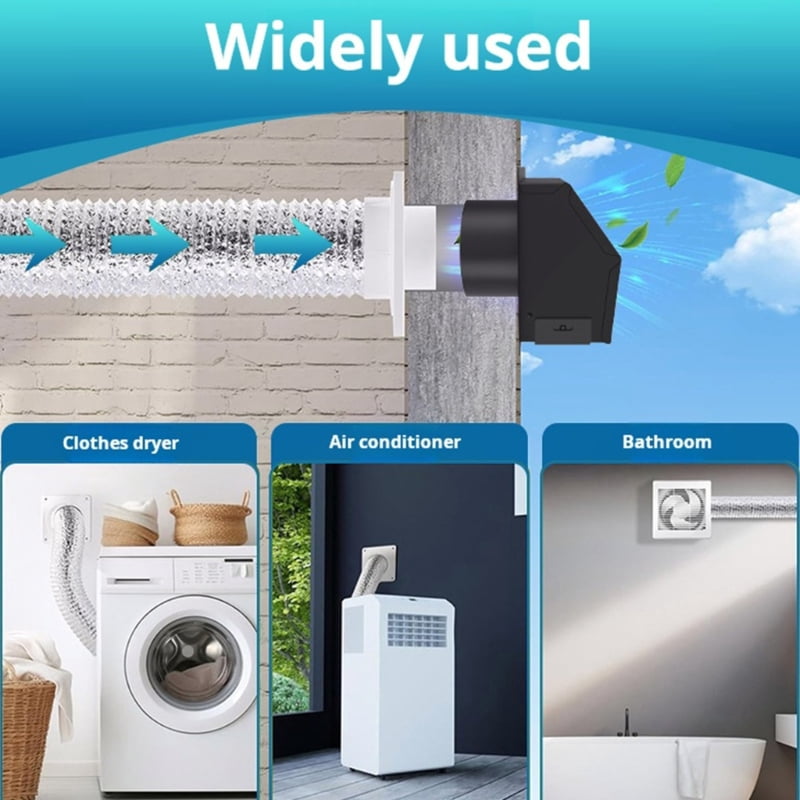 Wall Air Vent Extract Valves Grille Ducting Cover Metal Dryer Air Vent Grille Square Air Outlet Wall Air Vent Outlet