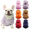 thumbnail image 2 of Soft Dog Winter Hooded Sweatshirt Pet Coat Puppy Jacket for Small Medium Dogs French Bulldog Coat Chihuahua Yorkie Pet Costume ShopWise Round, 2 of 12