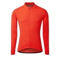 thumbnail image 4 of Maillot de ciclismo para hombre, ropa de ciclismo de manga larga transpirable para primavera y otoño, camisa de ciclismo de montaña, 4 of 4