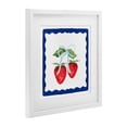 thumbnail image 2 of Stupell Industries Farmhouse Summer Bordered Strawberries White Framed Print Under Glass, 13 x 13, by Lucille Price, 2 of 8