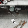 thumbnail image 1 of KALLORY Car Rear Bumper Shield Silver Aluminum Alloy Anti-Collision 1Pcs, 1 of 8