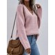 thumbnail image 5 of Suéteres Para Mujer Suéteres de Otoño Manga Larga de Moda Cuello en V Suéter Suelto Tops Blusa Suéter de Punto Odeerbi  ODB132285, 5 of 5