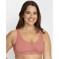 thumbnail image 2 of Fruit of the Loom Women's Multi-Pack Front Closure Cotton Bra, 2 of 5