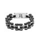 thumbnail image 1 of Pulsera de cadena de motocicleta para bicicleta de motociclista, brazalete de acero de titanio estilo punk rock, 1 of 4