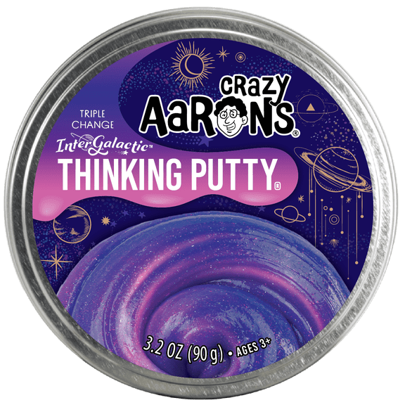Crazy Aaron's® Intergalactic Color-Changing Thinking Putty®