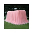 thumbnail image 3 of Tutu Tulle Table Skirt Tableware Table Cloth Cover Home Wedding Party Decor, 3 of 3
