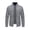A-Dark Gray, variant on Cable Knit Sweater Jacket Mens Long Sleeve Zip Up Tops Solid Fall Workout Big and Tall Outwear with Pockets